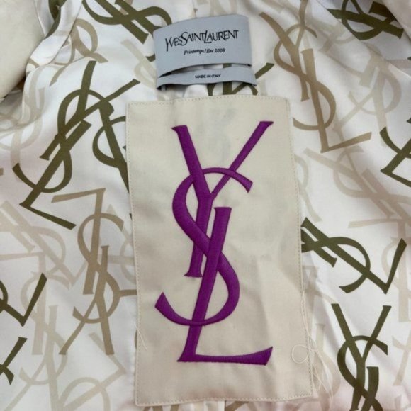 YSL Yves Saint Laurent SS 08 Runway Trench Coat - Picture 13 of 15